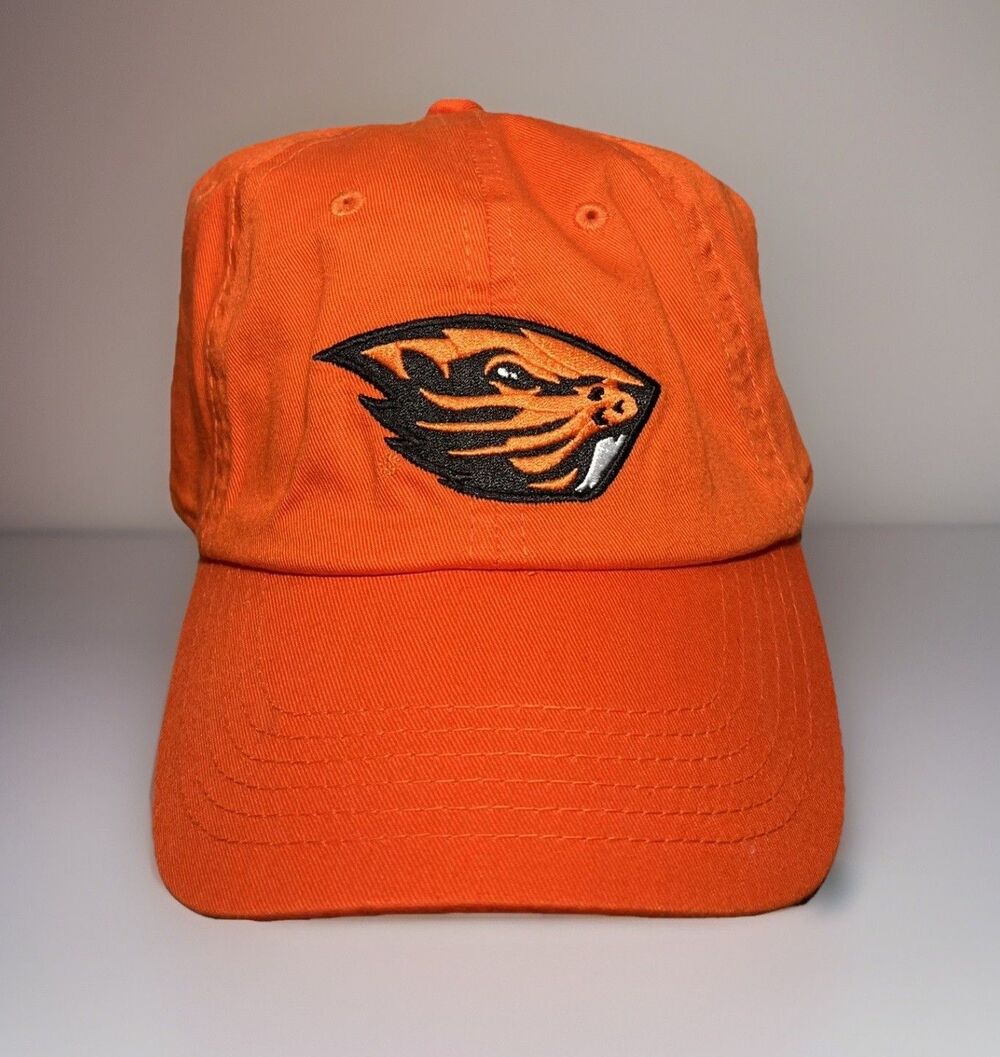 Oregon State Beavers Hat Captivating Headwear OSU Orange Adjustable One Size New